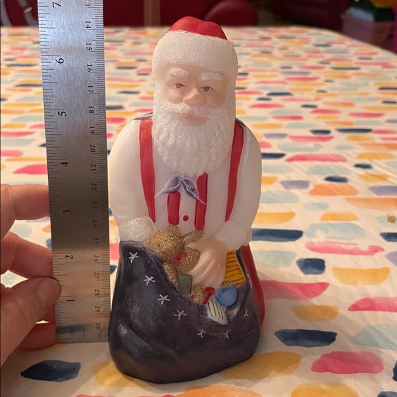 Fenton beautiful hand painted signed numbered Santa Claus Figurine mint